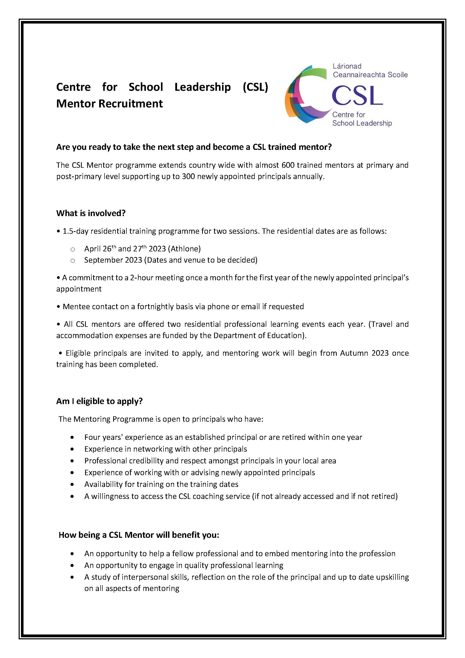 Cohort 6 Mentoring Flyer Page 1jpg