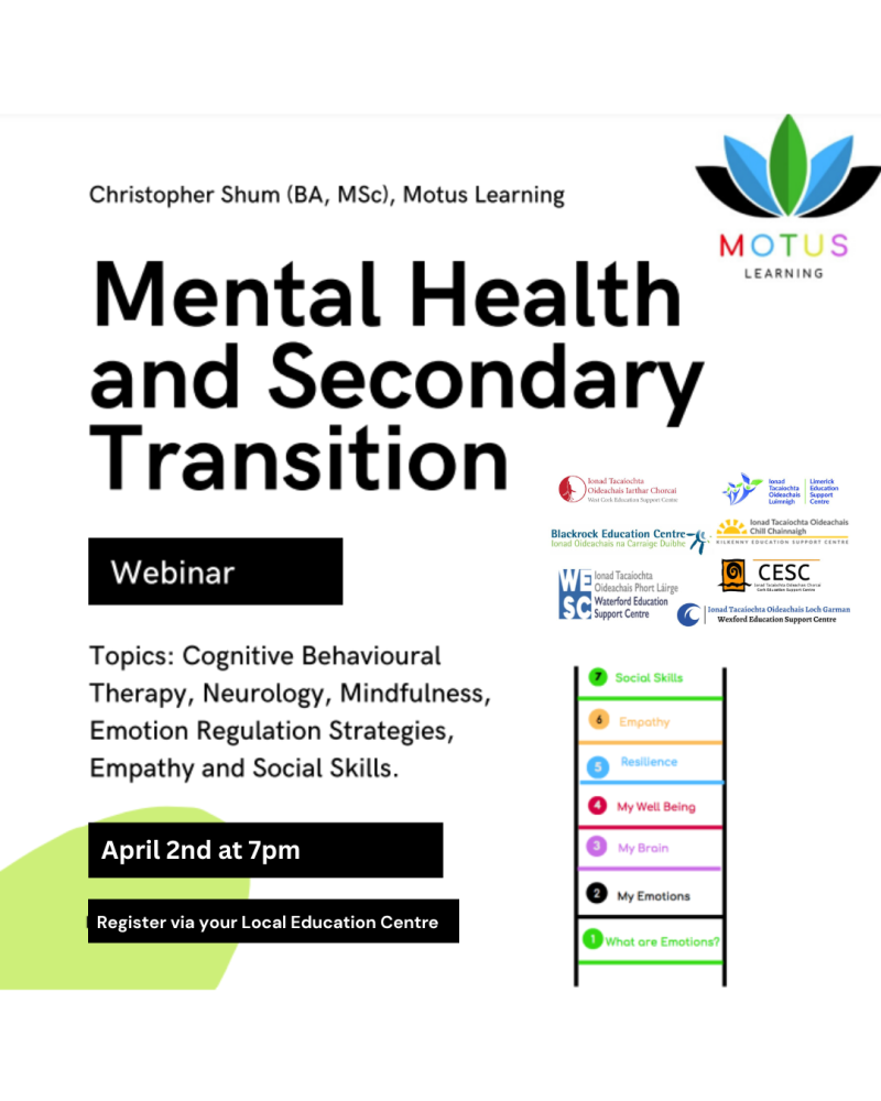 26LC 03 008 SG (WTFD) - THE SOCIAL EMOTIONAL TRANSITION INTO SECONDARY SCHOOL