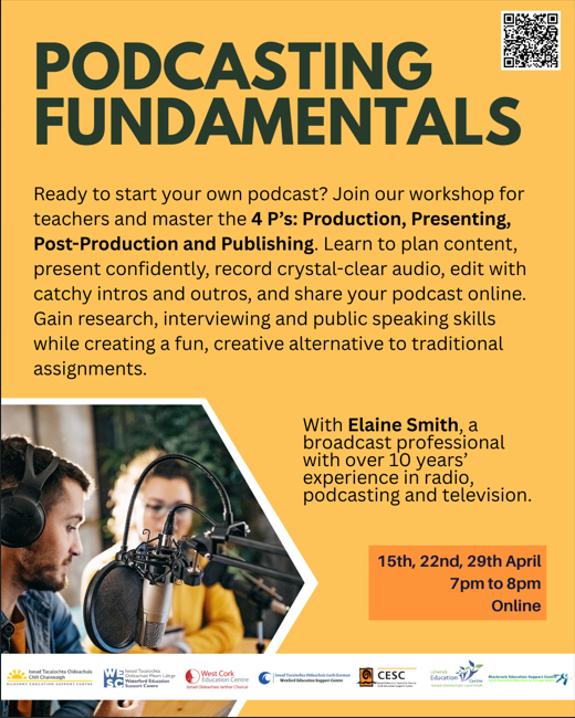 26LC 04 018 SG (CESC) - Podcasting Fundamentals – 3 week course