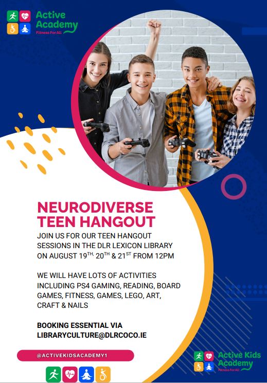 neurodiverse teen hangout