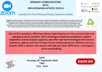 25LC 09 016 SG (WT) - Communicating with non-speaking Autistic Pupils 