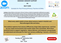 25LC 09 017 SG (WT) - Sensory Support as Self-Care 