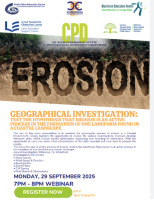 25LC 09 031 LL (LESC) - Geographical Investigation:  Test the hypothesis that erosion is an active process in the formation of one landform found in a coastal landscape.    
