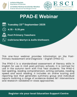 25LC 09 038 ESCI - PPAD-E Webinar