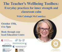 25LC 10 013 SG (WX) - The Teacher’s Wellbeing Toolbox: Everyday Practices for Inner Strength and Classroom Calm